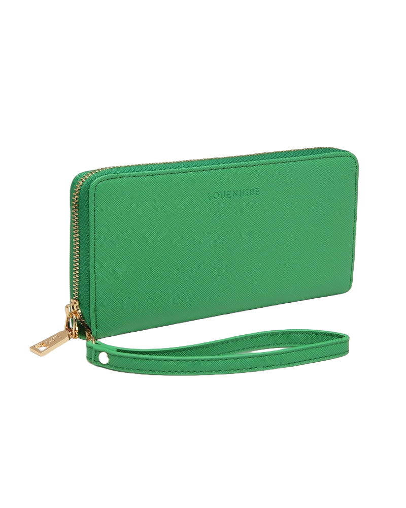 Louenhide Jessica Apple Green Wallet Bags and Purses Louenhide