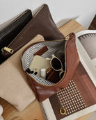 Louie Pouch - Saddle Black Bags and Purses Louenhide