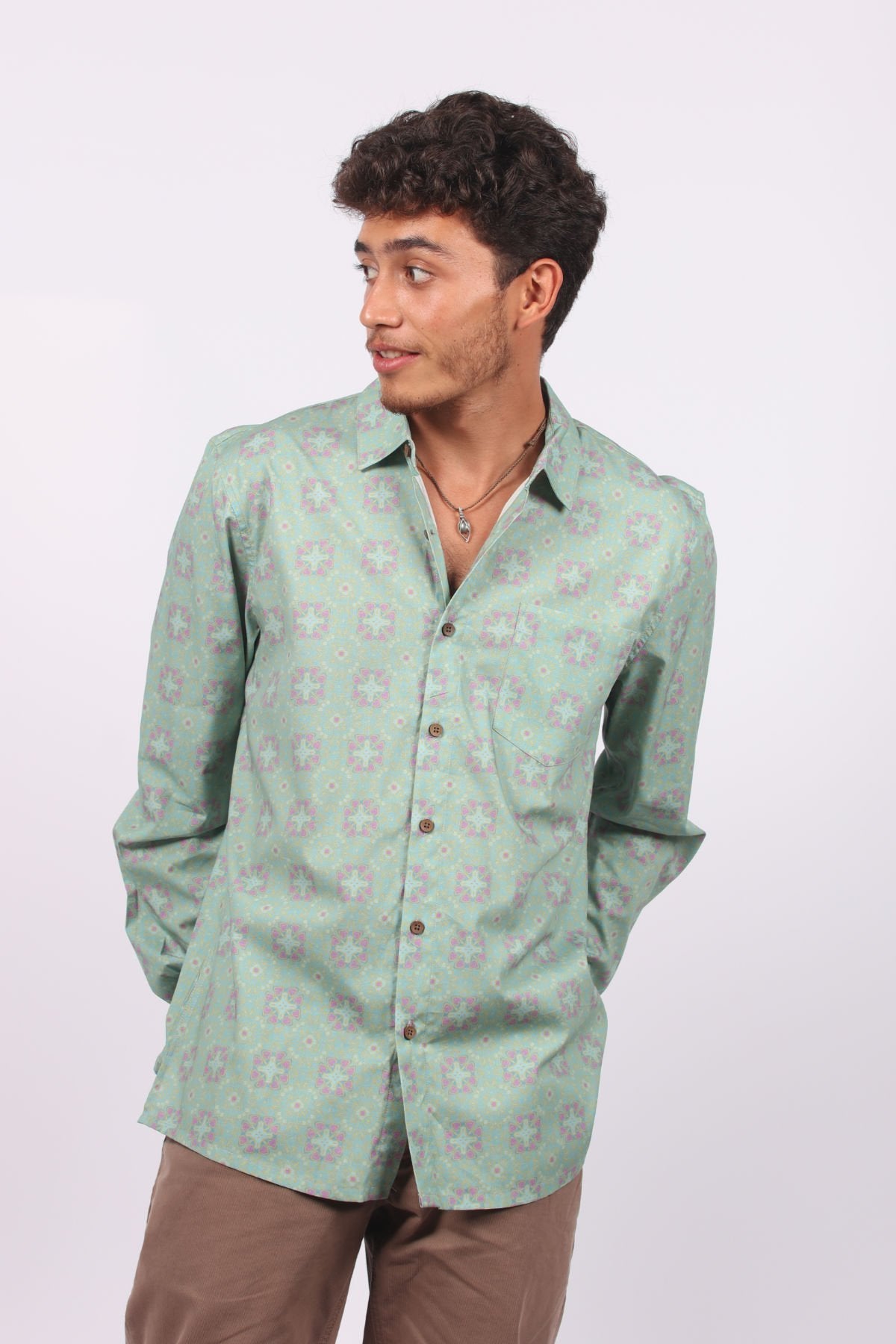 Love Matrix Mens Shirt - Global Free Style