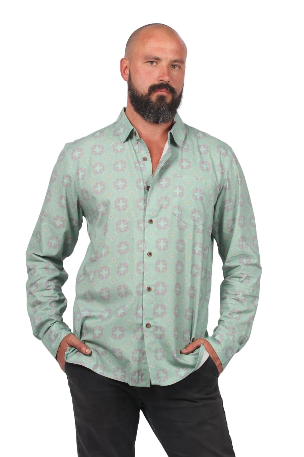 Love Matrix Mens Shirt - Global Free Style