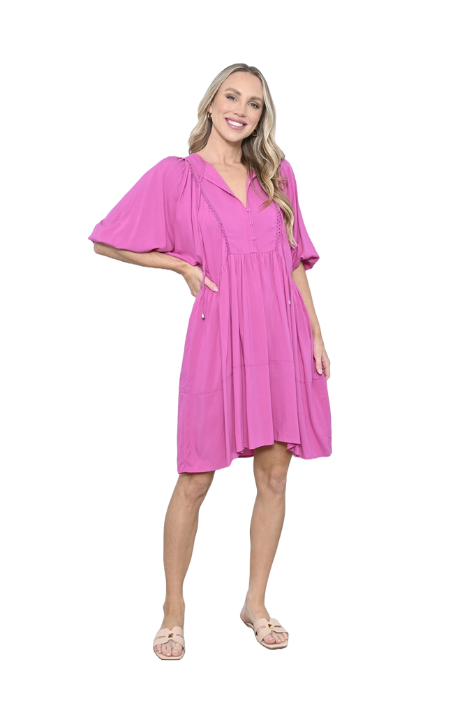 Lowanna Dress Pink Dresses New u Collection   