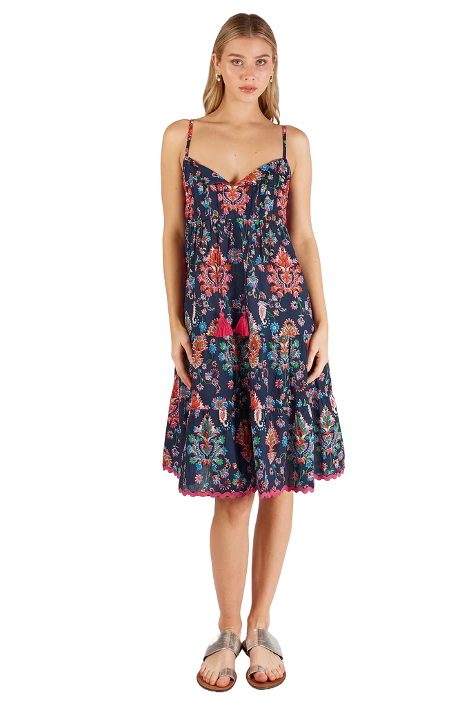 Lula Life Celine Dress Navy Dresses Lula Life