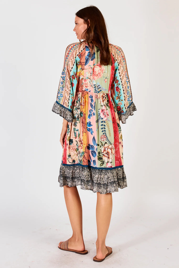 Capri Tie Dress Print Dresses Lula Soul   