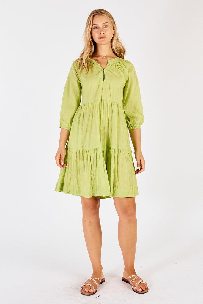 Harper Dress Lime Dresses Lula Life   