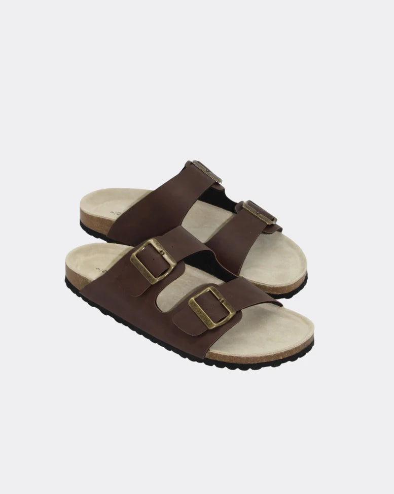 Madrid Mens Sandal Chocolate Shoes Human Premium