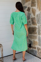 Pitcher Dress Doozy Green Dresses Peacock Feather