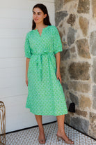 Pitcher Dress Doozy Green Dresses Peacock Feather
