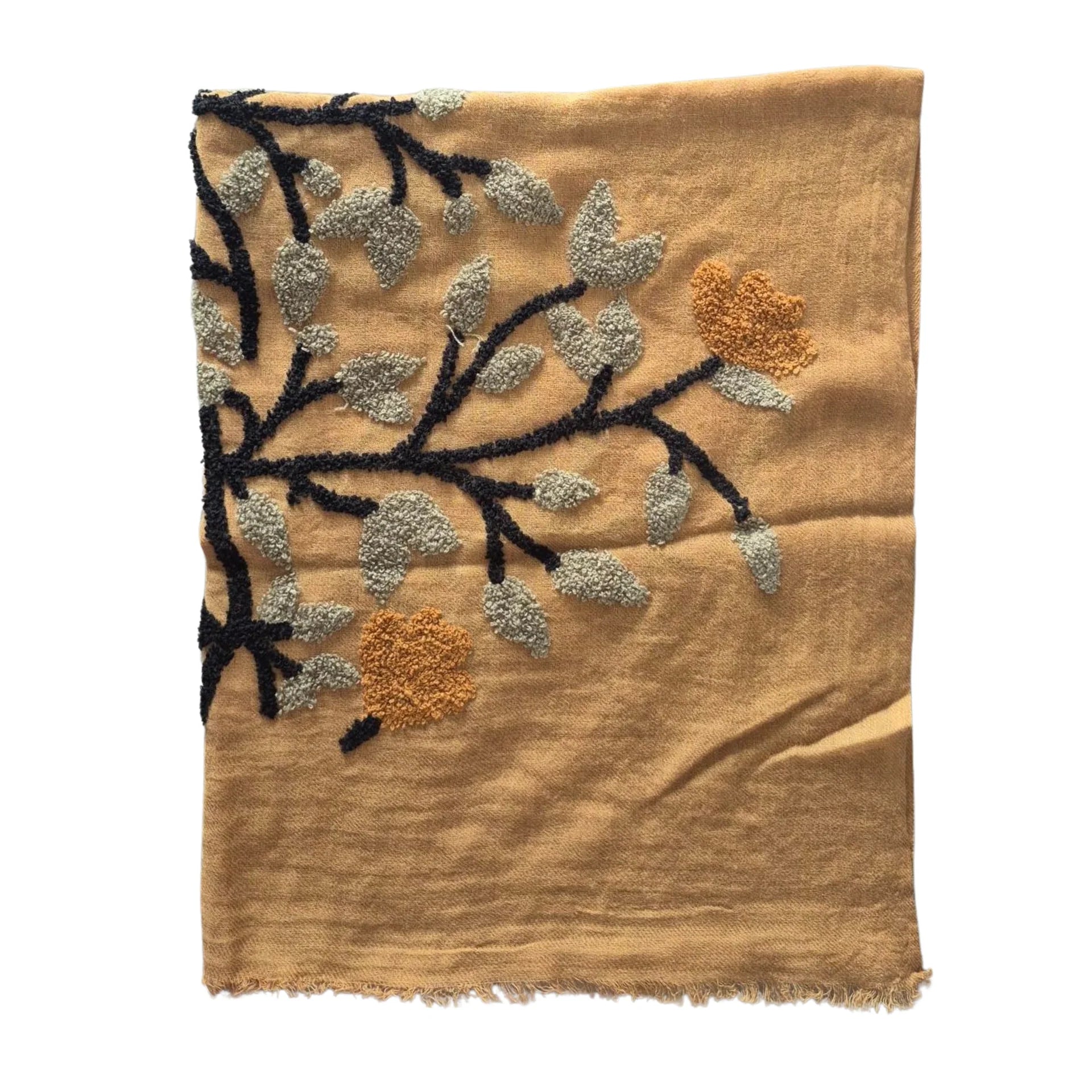 Pure Wool Scarf MW23127 Scarves and Sarongs Zoda