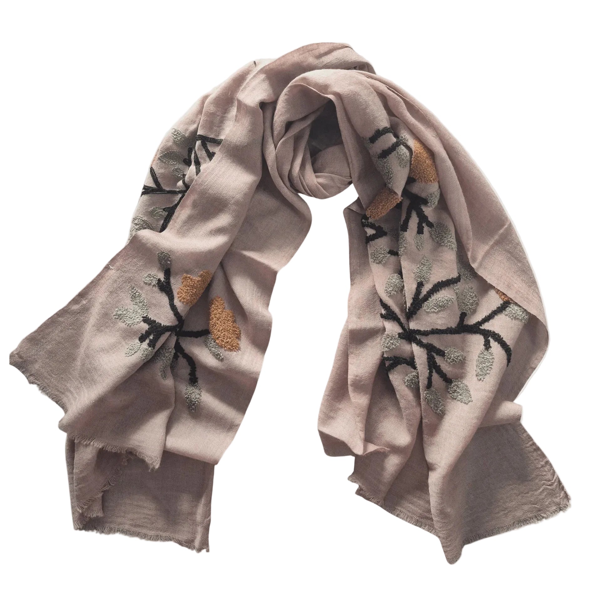 Pure Wool Scarf MW23135 Scarves and Sarongs Zoda