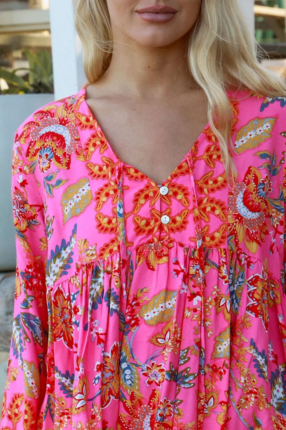 Beverly V-Neck Top Tops DreamCatcher