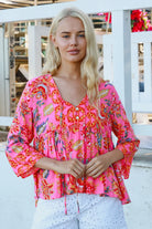 Beverly V-Neck Top Tops DreamCatcher