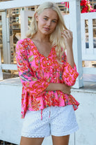 Beverly V-Neck Top Tops DreamCatcher