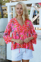 Beverly V-Neck Top Tops DreamCatcher