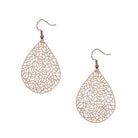 Filigree TDrop Earrings Earrings Sun Accessories