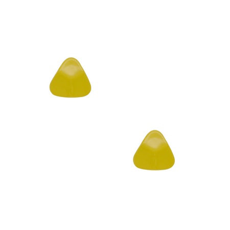 Triangle Geo Earrings Yellow Earrings Sun Accessories