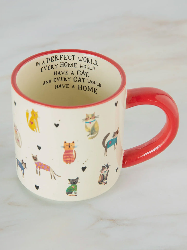 Bungalow Mug Every Cat Has A Home Gifts and Accessories Natural Life   