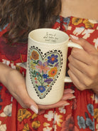 Latte Mug Heart Do More Heart Happy Gifts and Accessories Natural Life