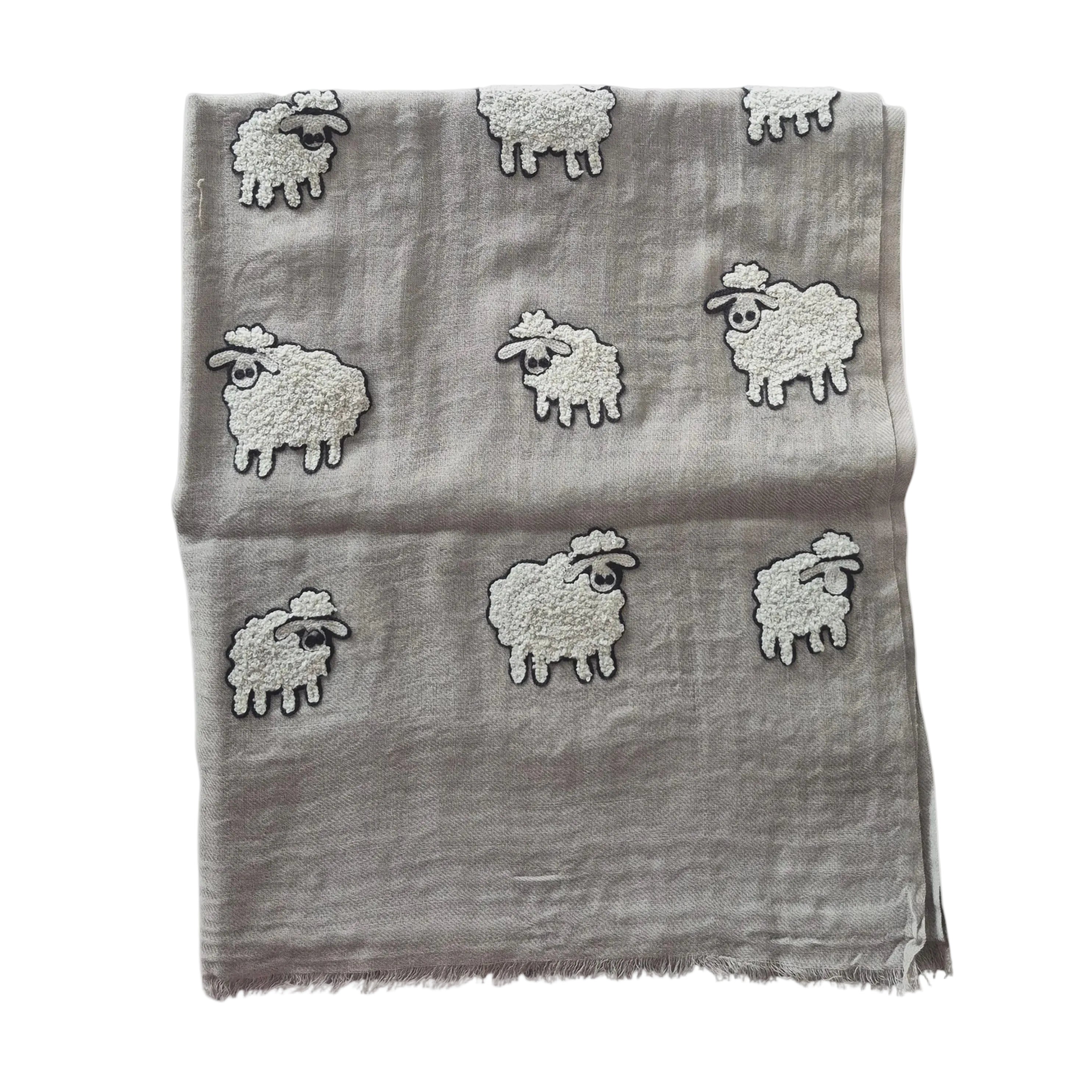 Pure Wool Scarf MZ201 Scarves and Sarongs Zoda