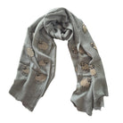 Pure Wool Scarf MZ202 Scarves and Sarongs Zoda