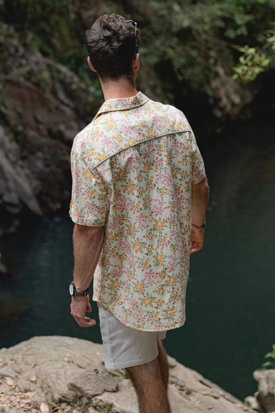Mens Shirt Fleur Mens Tops MahaShe