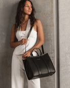 Manhattan Tote Bag - Black Bags and Purses Louenhide