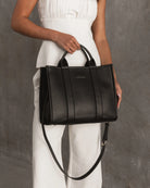 Manhattan Tote Bag - Black Bags and Purses Louenhide