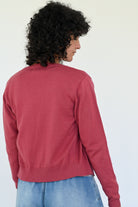Marin Cardigan Earth Red Tops Lazybones