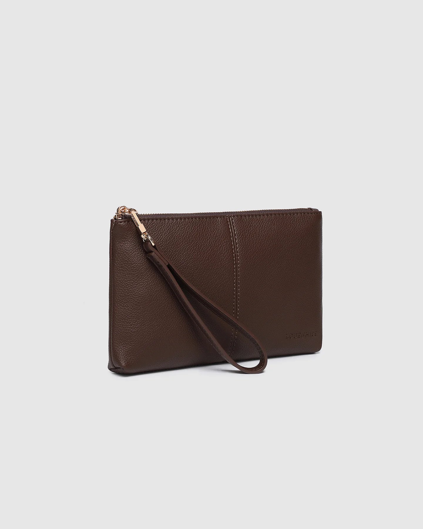 Mimi Clutch - Chocolate - Global Free Style