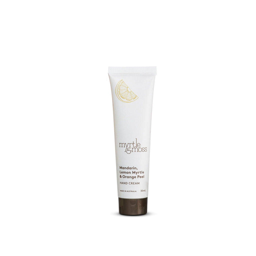 Mini Hand Cream Mandarin, Lemon Myrtle & Orange Peel Body Myrtle & Moss   