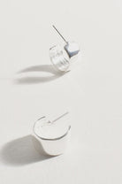 Mini Metal Everyday Hoops Silver - Global Free Style