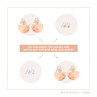 Misty Ellis Rowan Large Bell Circle Drop Earring Earrings Moe Moe