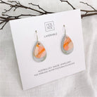 Kiasmin 2 Sunset Double Tear Drop Earrings Earrings Moe Moe