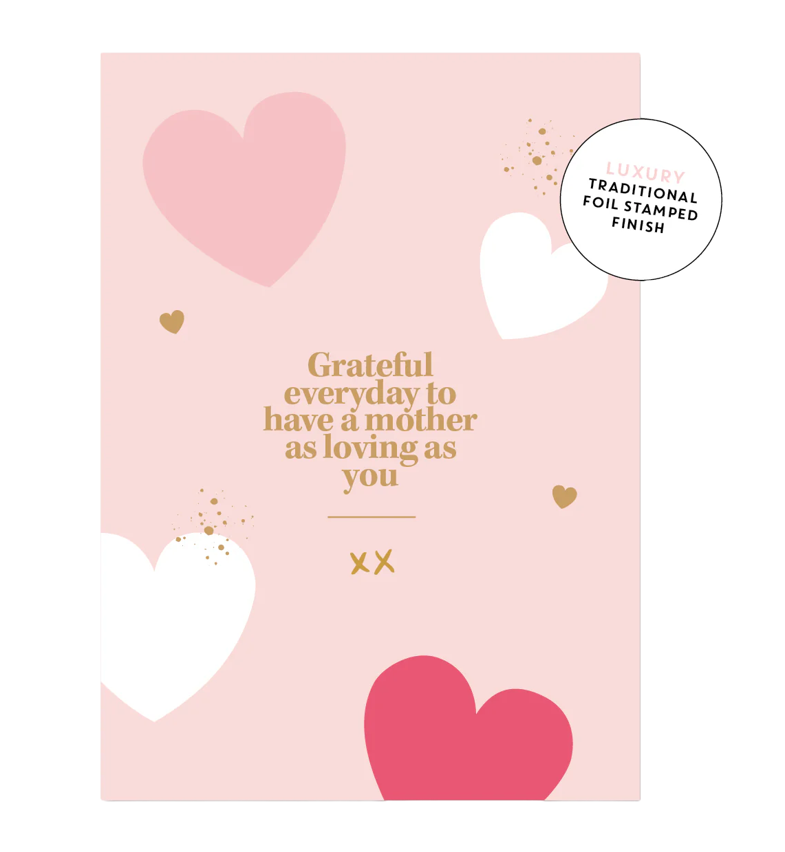 Mum Grateful Hearts Greeting Card Cards and Wrap Just Smitten