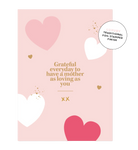 Mum Grateful Hearts Greeting Card Cards and Wrap Just Smitten