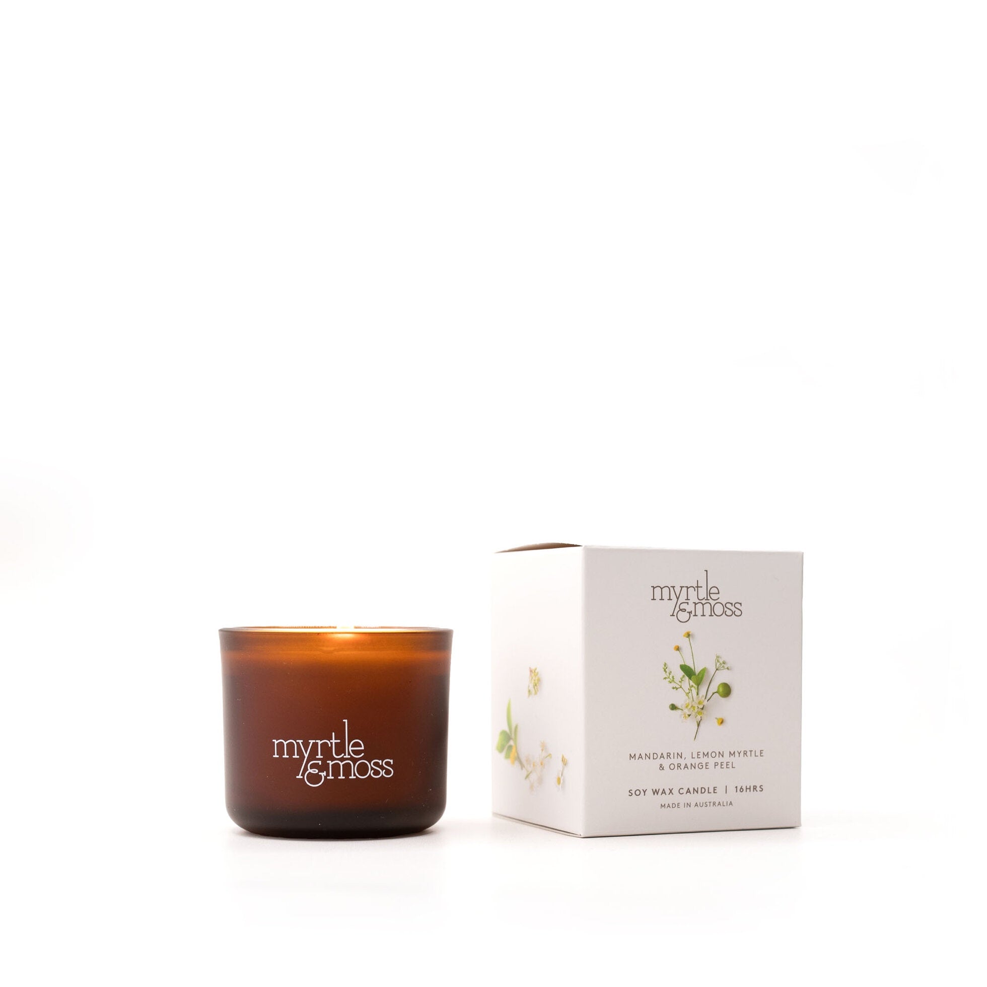Soy Wax Candle Citrus 16HR Gifts and Accessories Myrtle & Moss