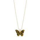 Butterfly Pendant Necklace Black Necklaces Sun Accessories