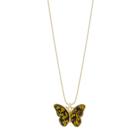Butterfly Pendant Necklace Black Necklaces Sun Accessories