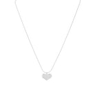 Heart Pendant NecklaceSilver Necklaces Sun Accessories