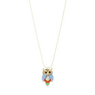 Resin Owl Peandant Necklace Multi Colour Necklaces Sun Accessories