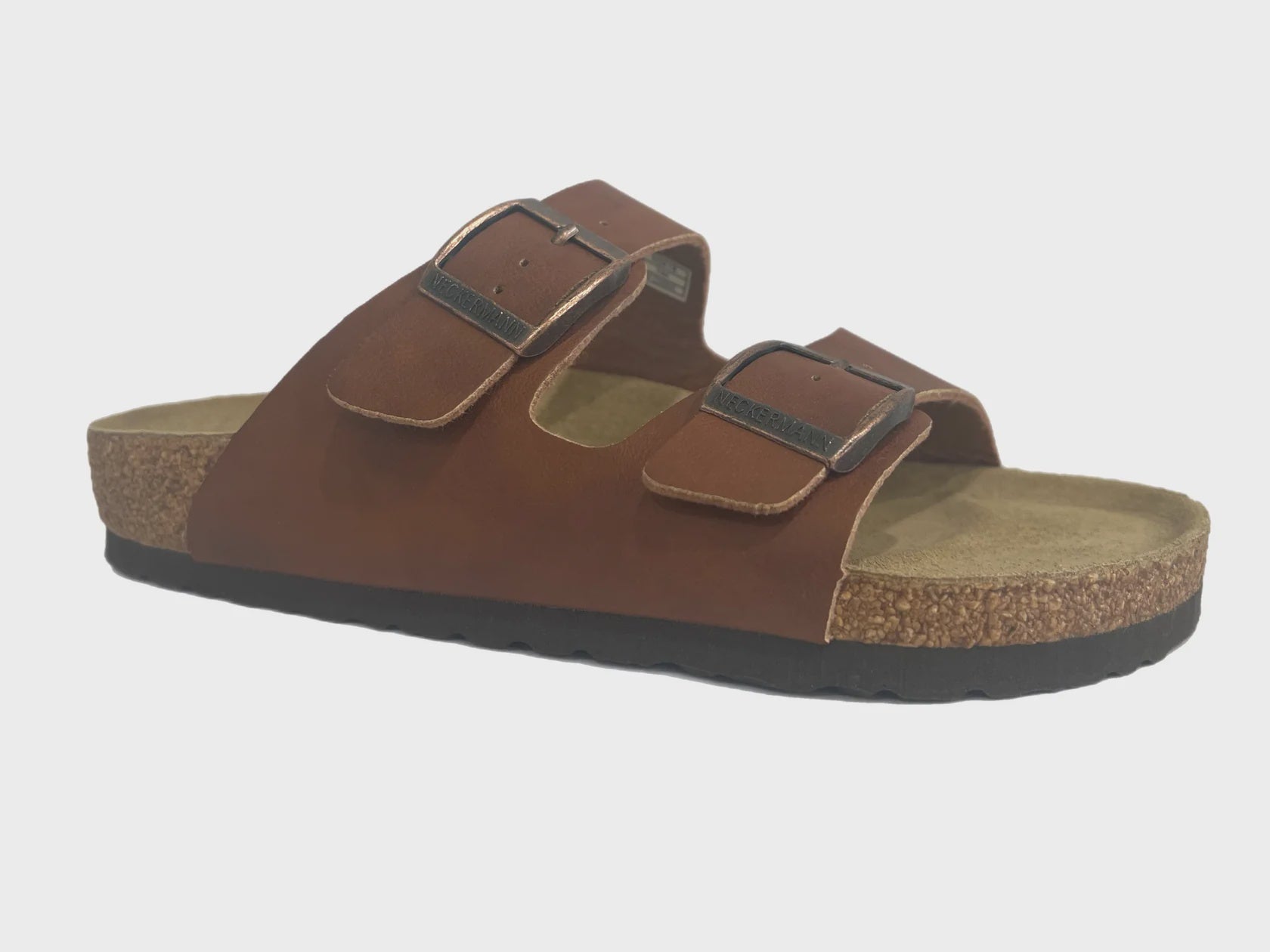 Neckermann Double Bar Shoe Tan Brown Shoes Neckermann