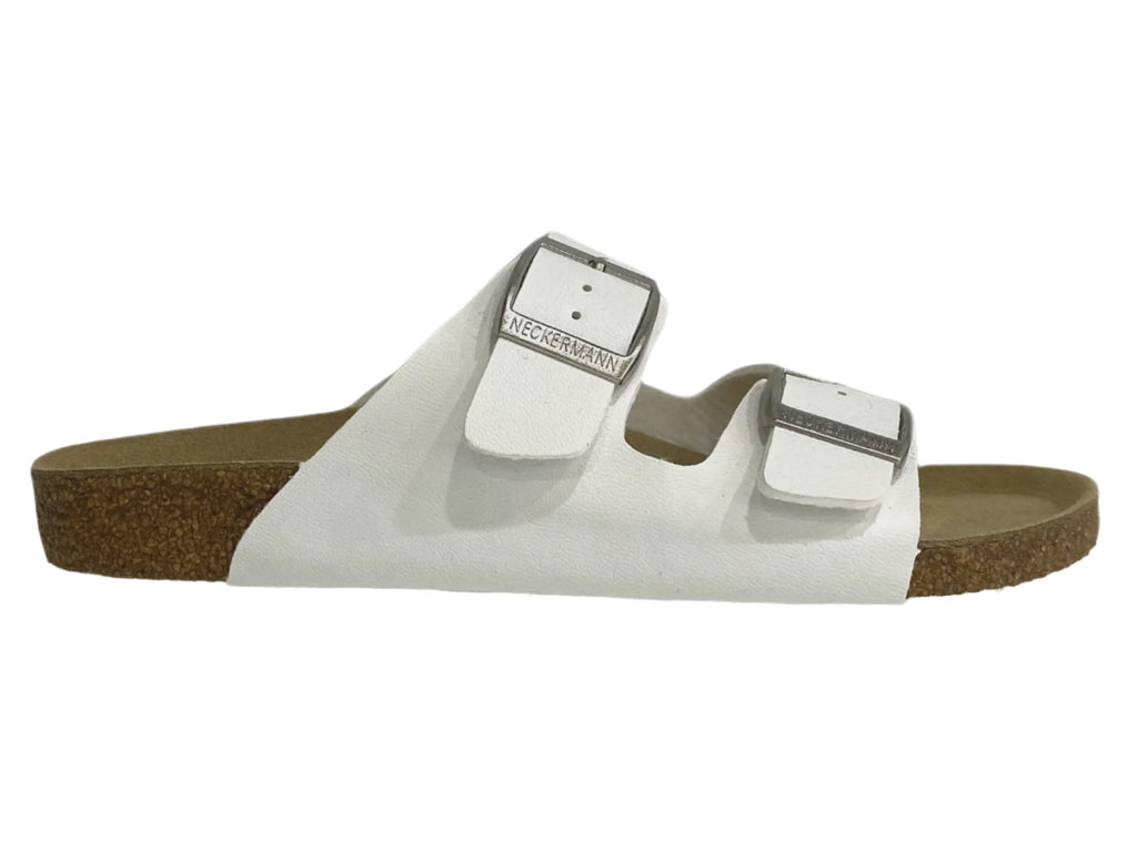 Neckermann Double Bar White Silver Shoes Neckermann 37  