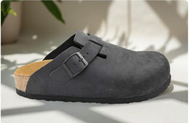 Unisex Slides Black Shoes Neckermann