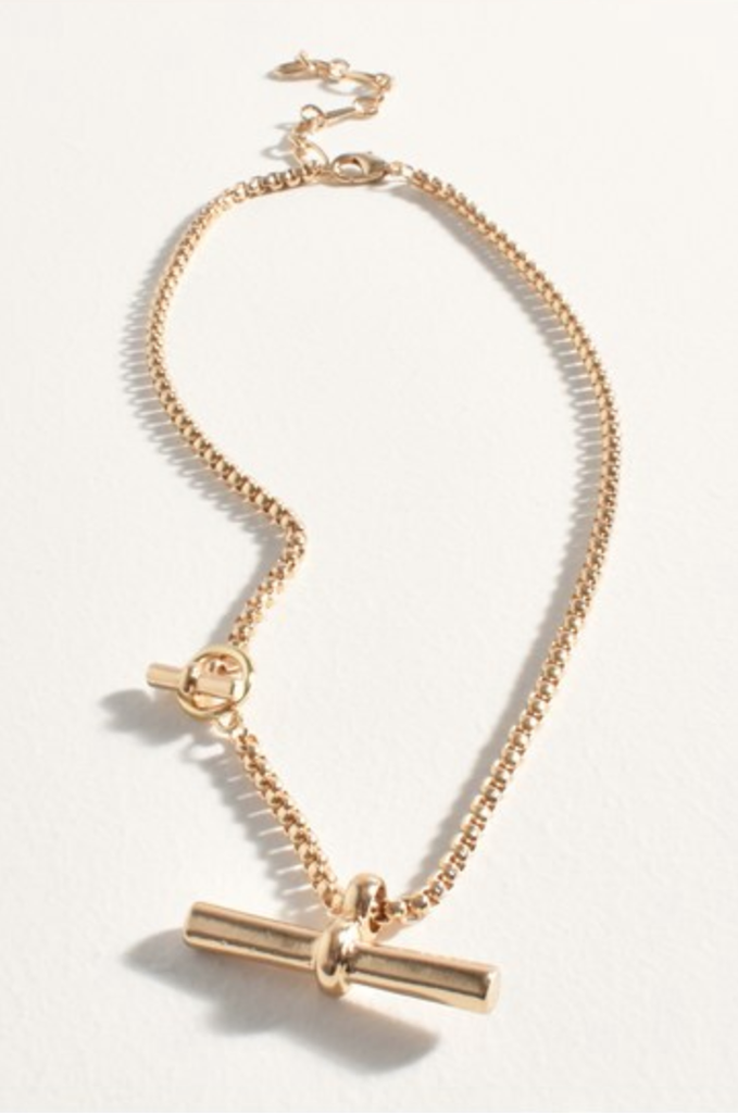 Toggle Detail Interest Chain Necklace Gold Necklaces Adorne