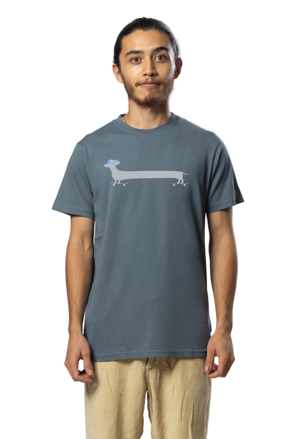 Later Skater T Shirt Blue Mens Tops Skumi XS