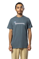 Later Skater T Shirt Blue Mens Tops Skumi XS