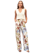 Ophelia Floral Pants Bottoms White Closet