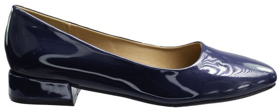 Perla Shoe Navy Patent Shoes Step on Air 36(5)