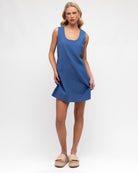 Brazil Shift Dress Blue Dresses Paper Heart