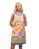 Mini Shift Dress Toucan Paradise - Global Free Style