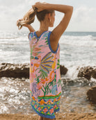 Mini Shift Dress Toucan Paradise - Global Free Style